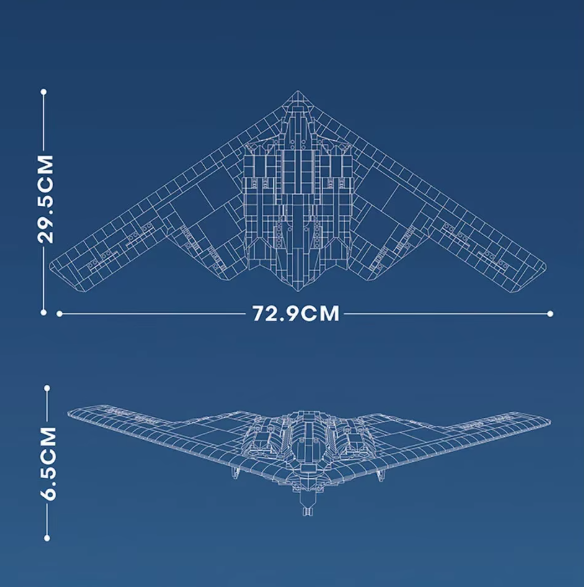 FiterBricks: B2 Stealth Bomber